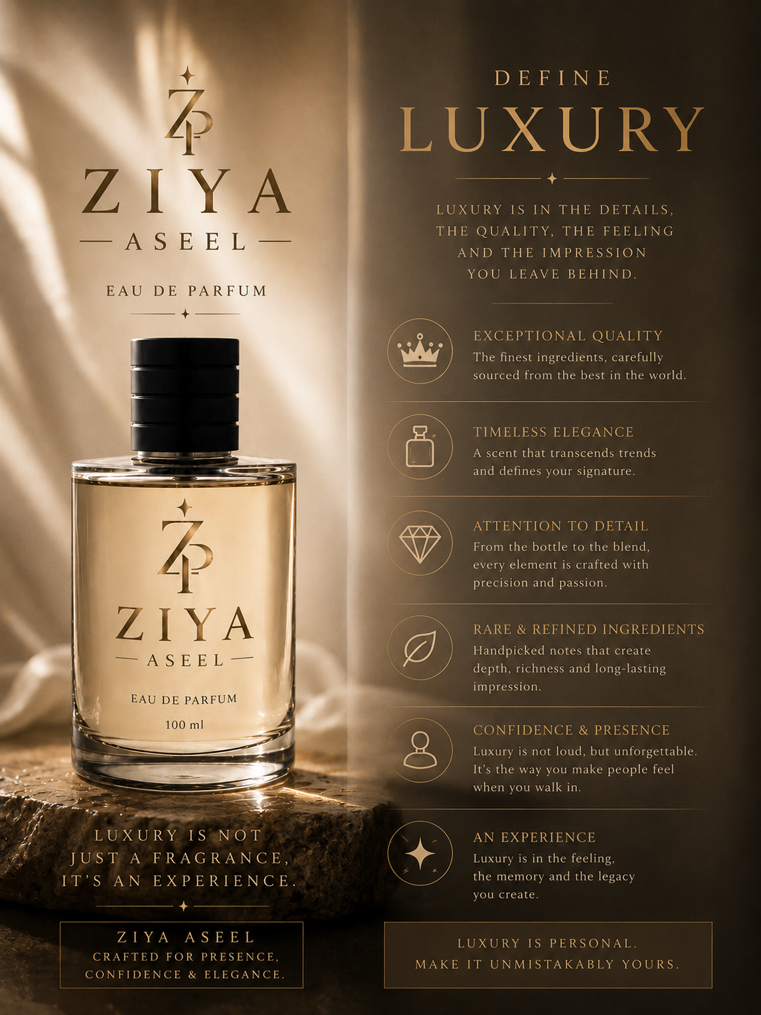 ZIYA ASEEL — Eau de Parfum 100 ml