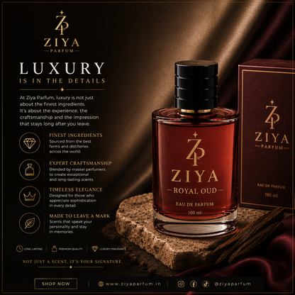 ZIYA ROYAL OUD — Eau De Parfum 100 ml